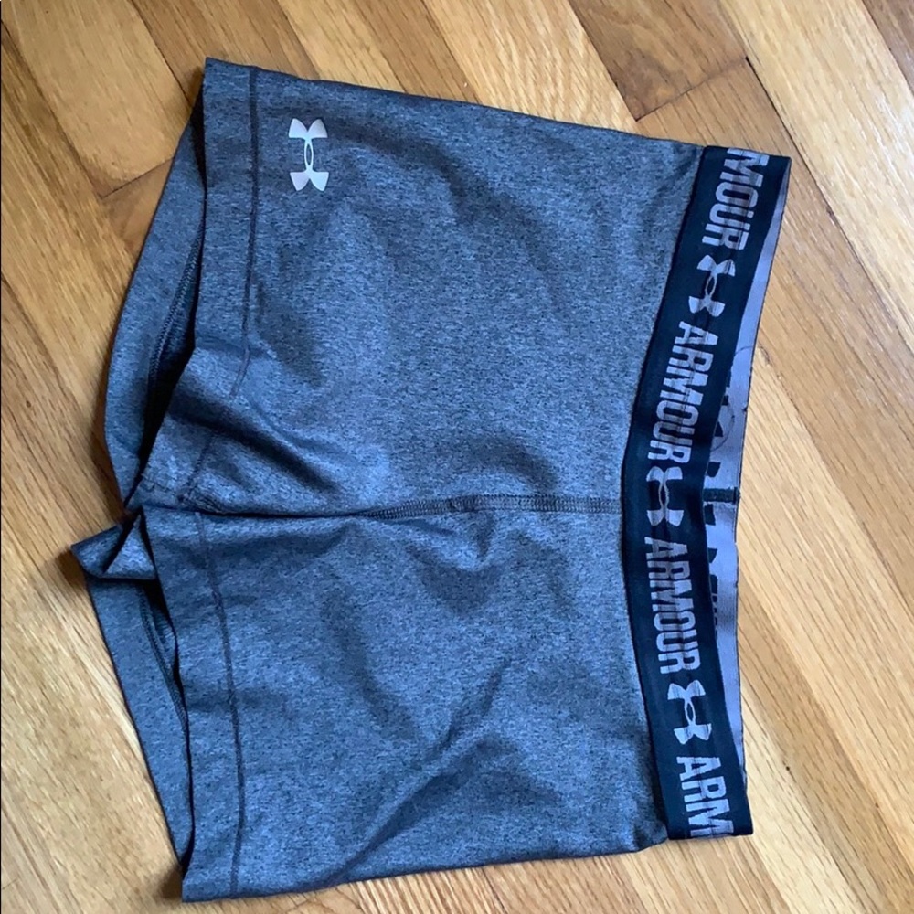 Under Armour - gym shorts. Adult small